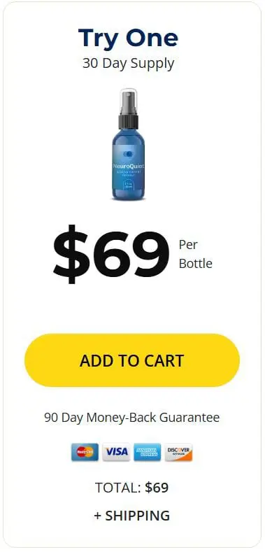 NeuroQuiet buy 1 bottle